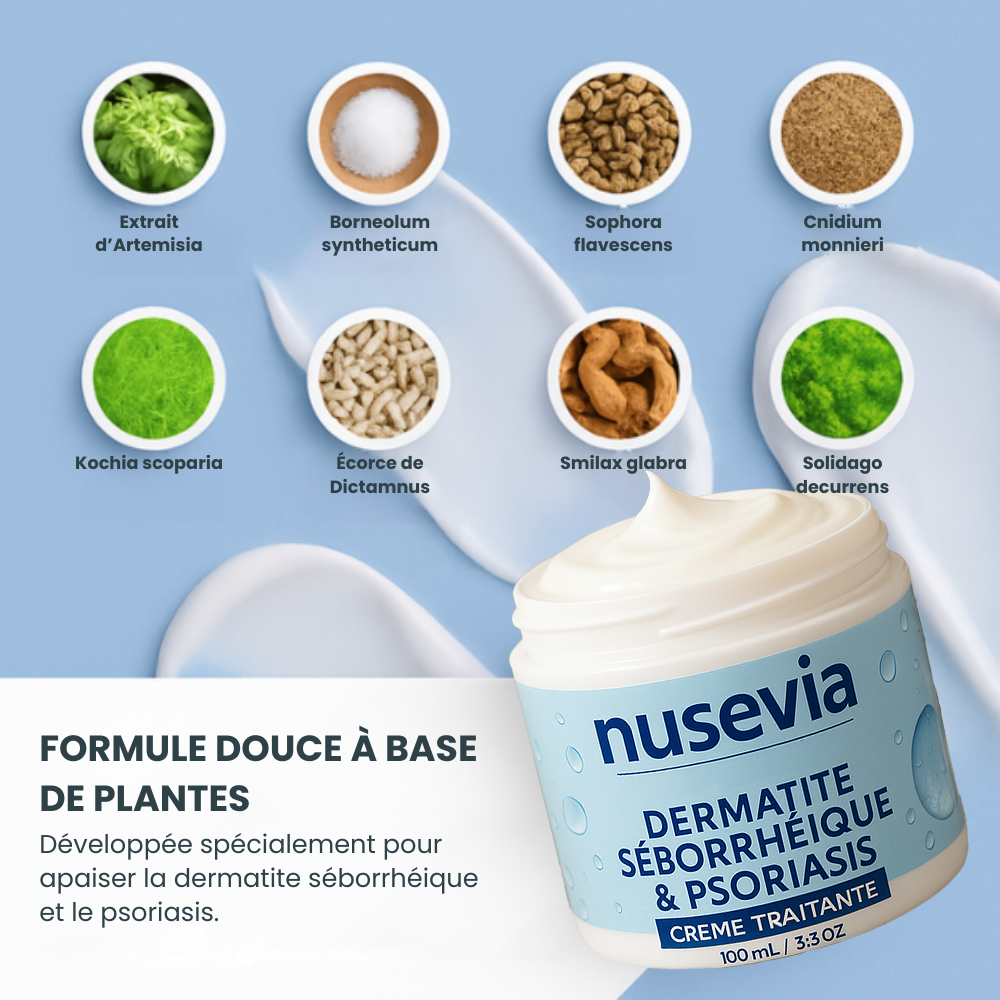Crème Nusevia | Peau & cuir chevelu apaisés